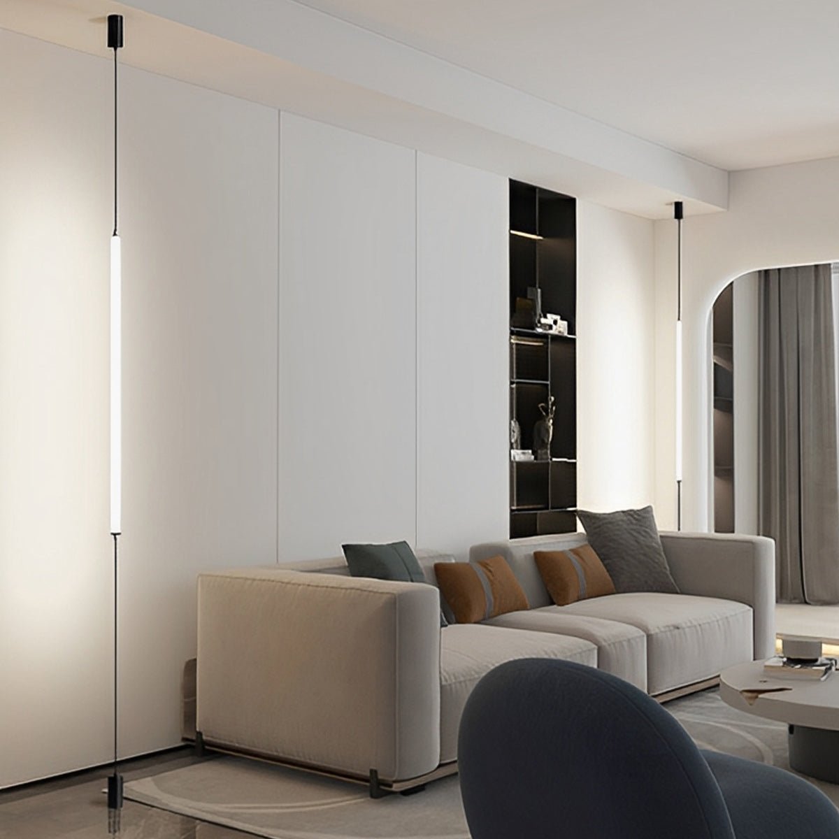 Modern Minimalist LED Strip Lights Linear Wall Light - Flare Shack