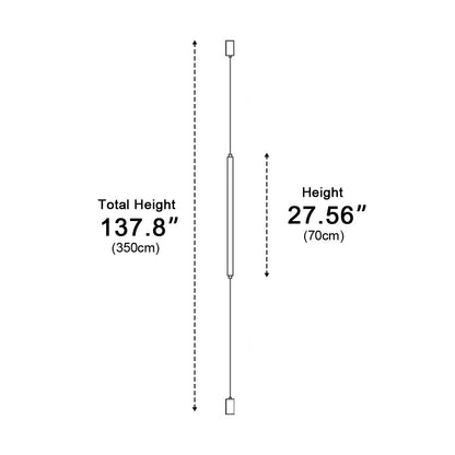 Modern Minimalist LED Strip Lights Linear Wall Light