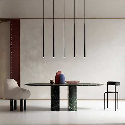 Modern Minimalist Linear Long Strip Bar LED Pendant Lights - Flare Shack