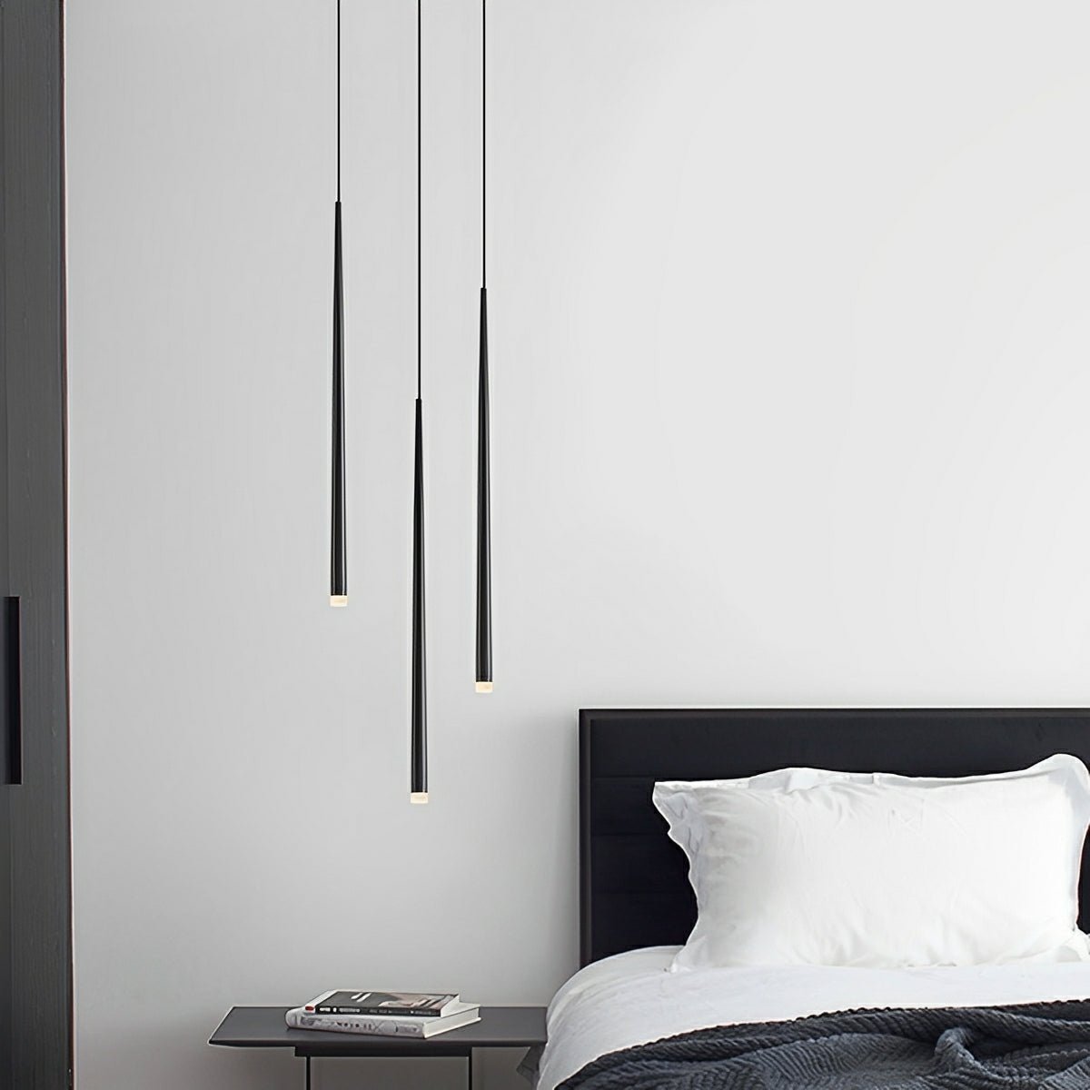 Modern Minimalist Linear Long Strip Bar LED Pendant Lights - Flare Shack