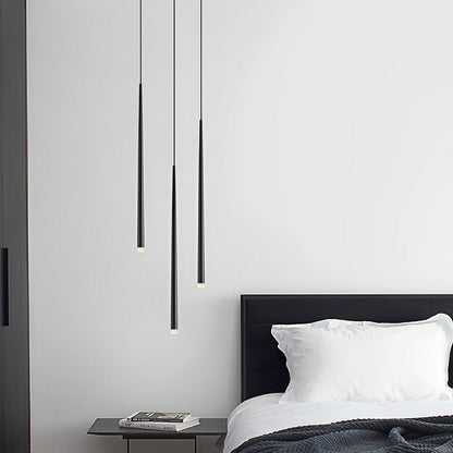 Modern Minimalist Linear Long Strip Bar LED Pendant Lights - Flare Shack