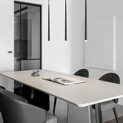 Modern Minimalist Linear Long Strip Bar LED Pendant Lights - Flare Shack