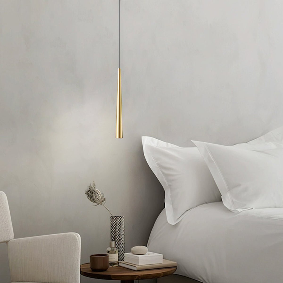 Modern Minimalist Long Strip Bar LED Pendant Lights - Flare Shack