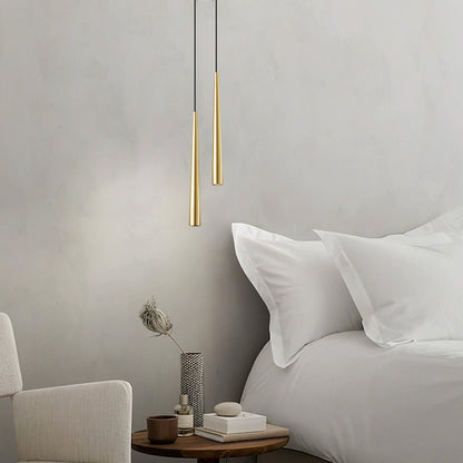 Modern Minimalist Long Strip Bar LED Pendant Lights - Flare Shack