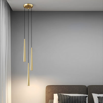 Modern Minimalist Long Strip Bar LED Pendant Lights - Flare Shack