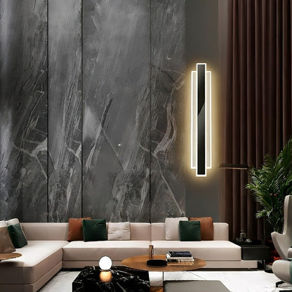 Modern Minimalist Long Strip LED Wall Sconces - Flare Shack