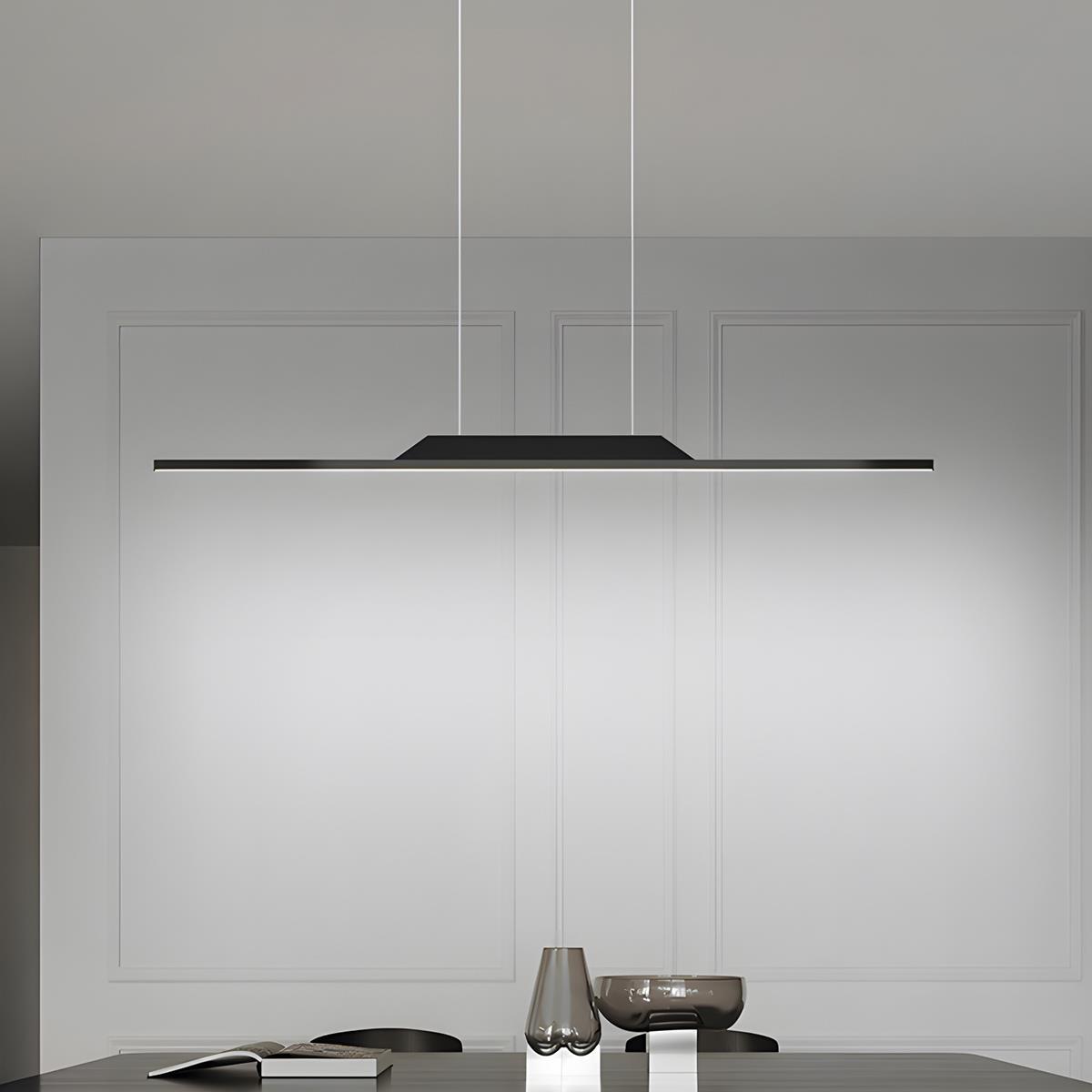 Modern Minimalist Long Strip Light LED Pendant Lights - Flare Shack