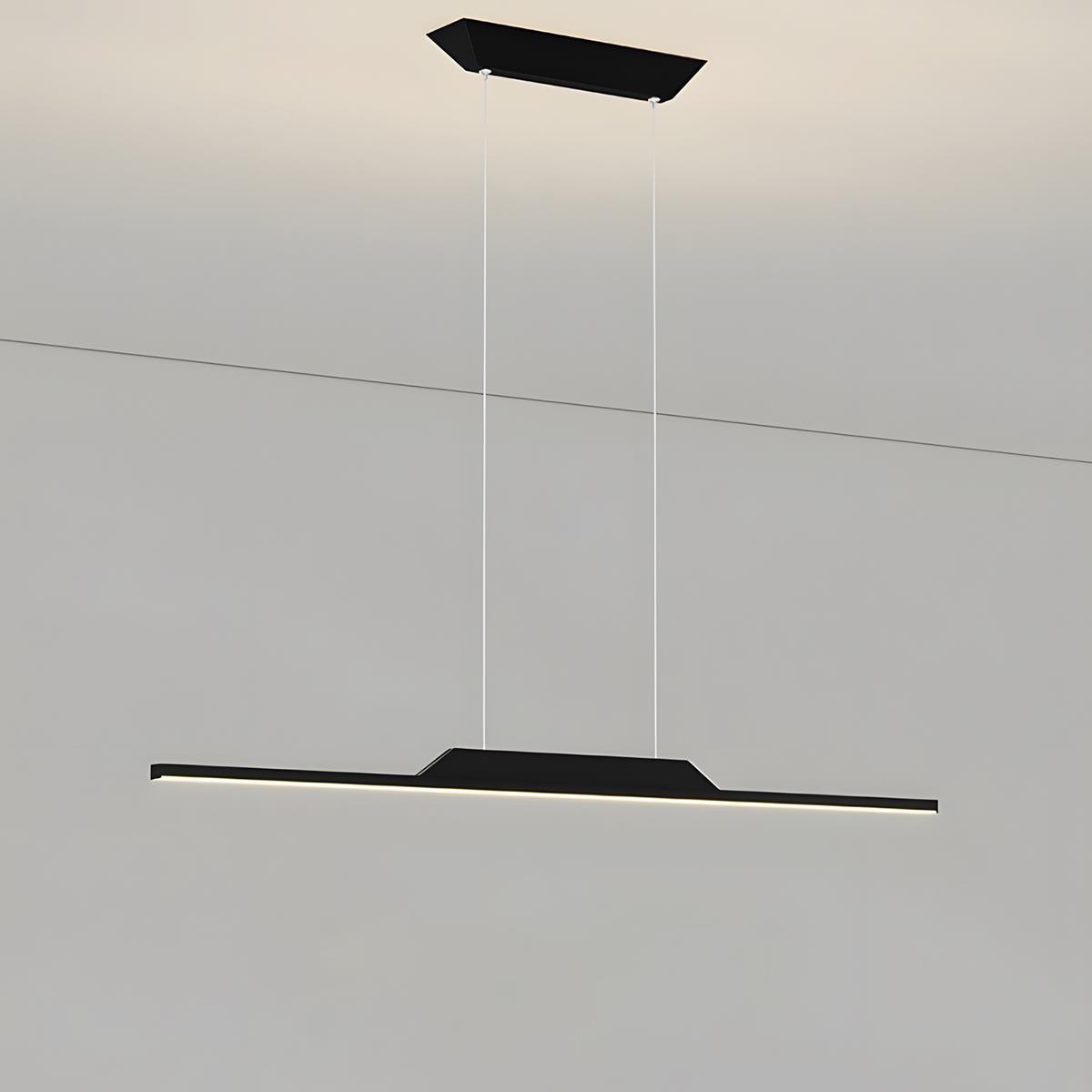 Modern Minimalist Long Strip Light LED Pendant Lights - Flare Shack
