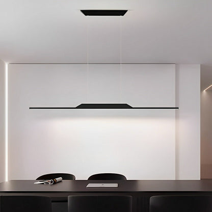 Modern Minimalist Long Strip Light LED Pendant Lights