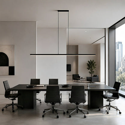 Modern Minimalist Long Strip Light Pendant Lights up and down adjustable - Flare Shack
