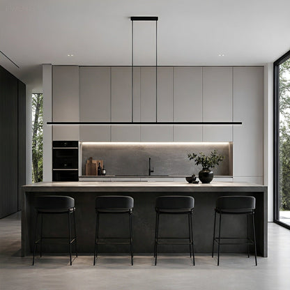 Modern Minimalist Long Strip Light Pendant Lights