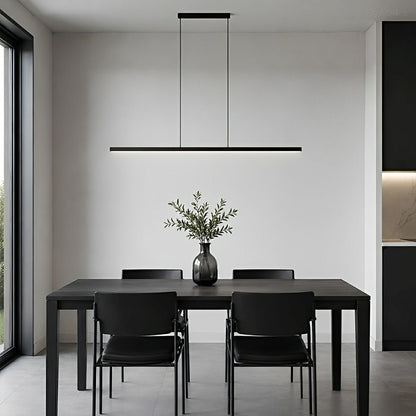 Modern Minimalist Long Strip Light Pendant Lights
