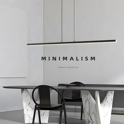 Modern Minimalist Long Strip Light Pendant Lights