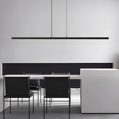 Modern Minimalist Long Strip Light Pendant Lights