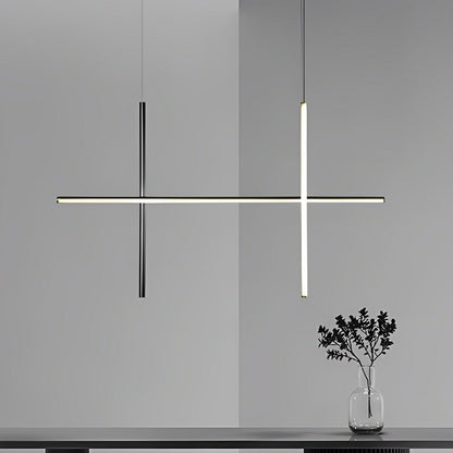 Modern Minimalist LOS Coordinates Geometric Linear LED Pendant Lights - Flare Shack