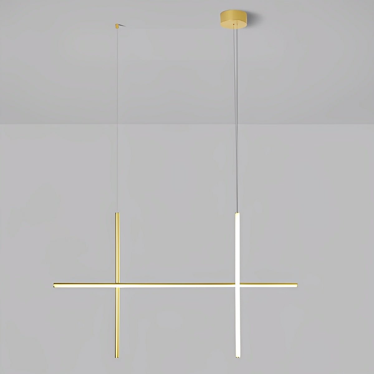 Modern Minimalist LOS Coordinates Geometric Linear LED Pendant Lights - Flare Shack