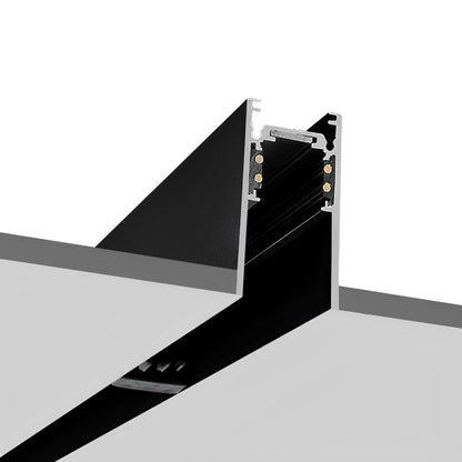 Modern Minimalist Mainless Lighting Magnetic DIY Track LED Recessed Ceiling Light