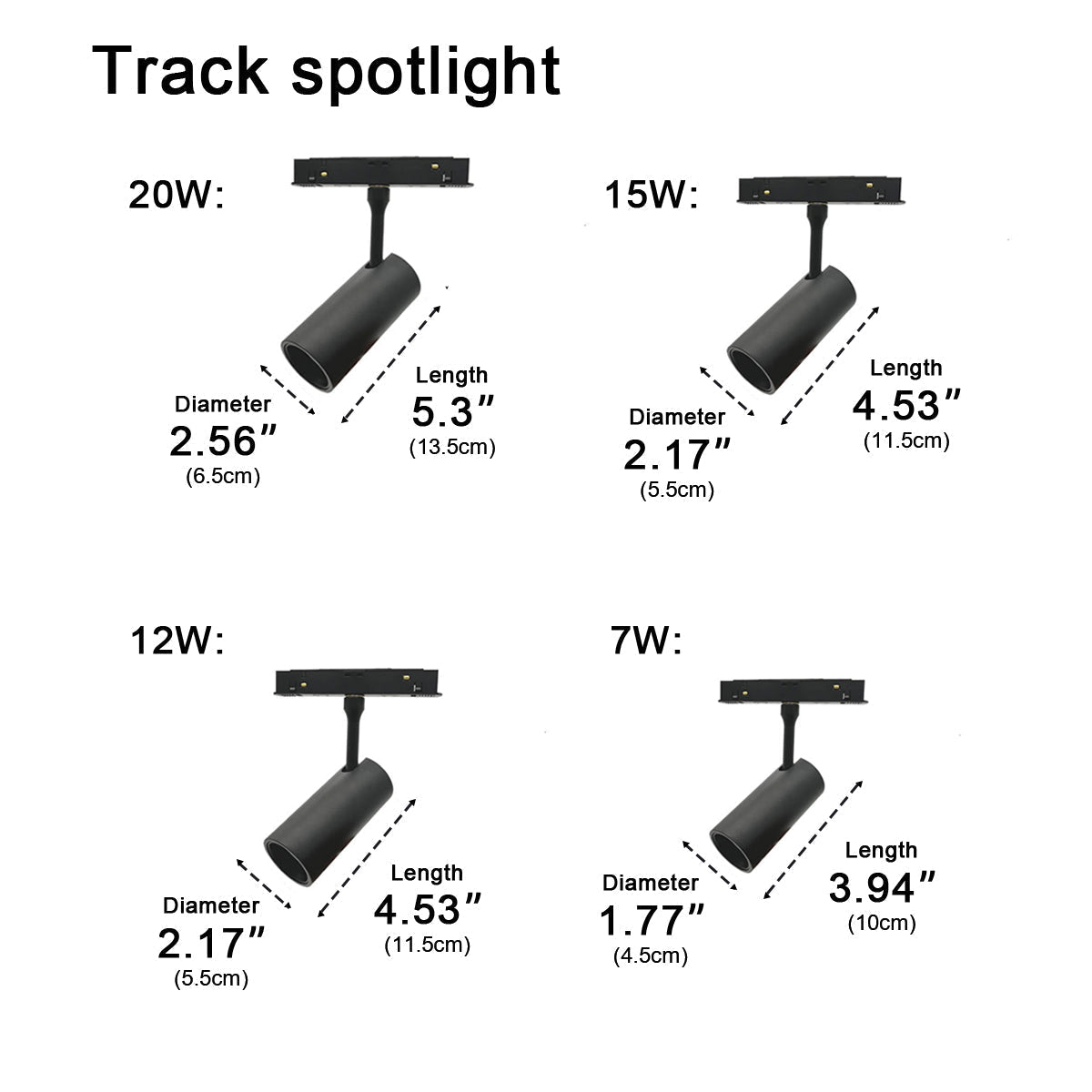 Modern Minimalist Mainless Lighting Magnetic DIY Track LED Recessed Ceiling Light