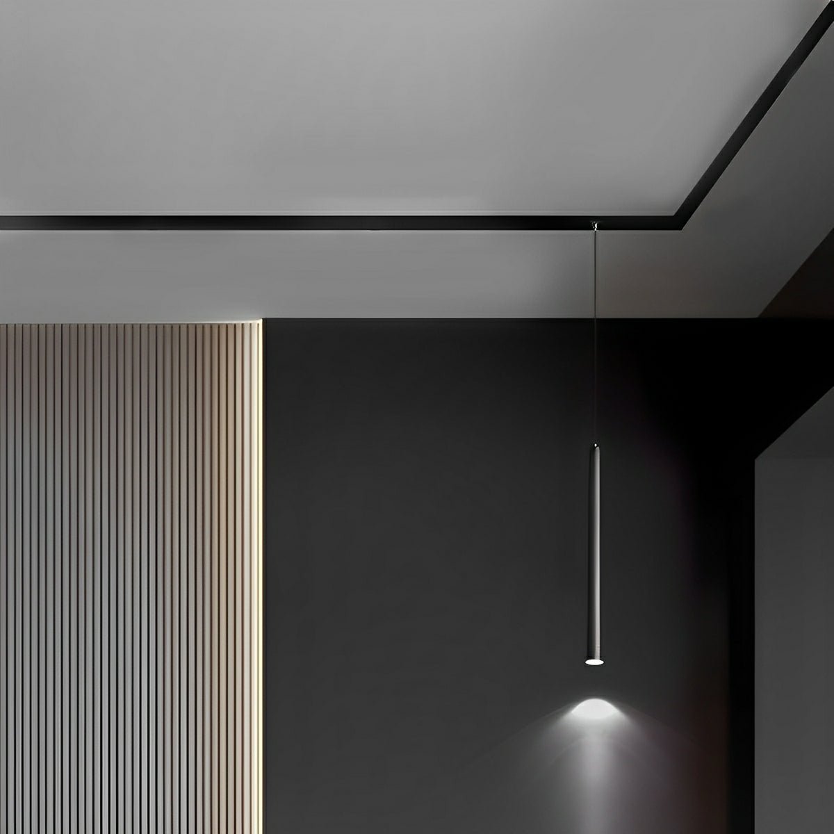 Modern Minimalist Mainless Lighting Magnetic DIY Track LED Recessed Ceiling Light - Flare Shack