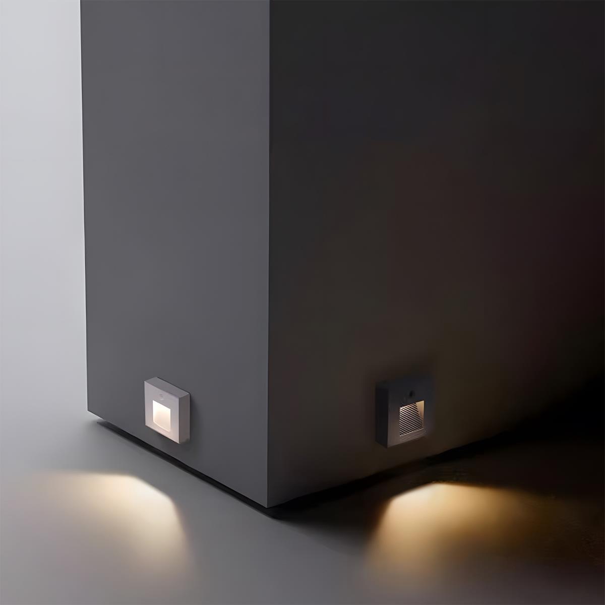 Modern Minimalist Motion Sensor LED Wall Stairway Lights - Flare Shack