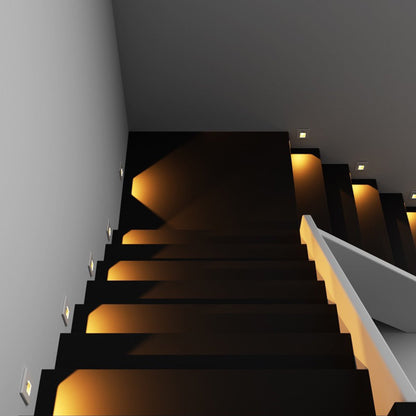 Modern Minimalist Motion Sensor LED Wall Stairway Lights - Flare Shack