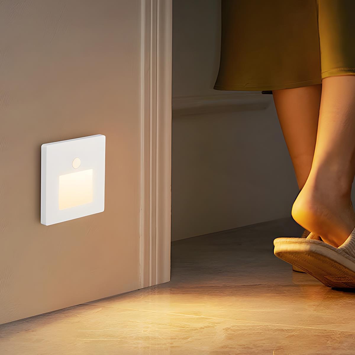 Modern Minimalist Motion Sensor LED Wall Stairway Lights - Flare Shack
