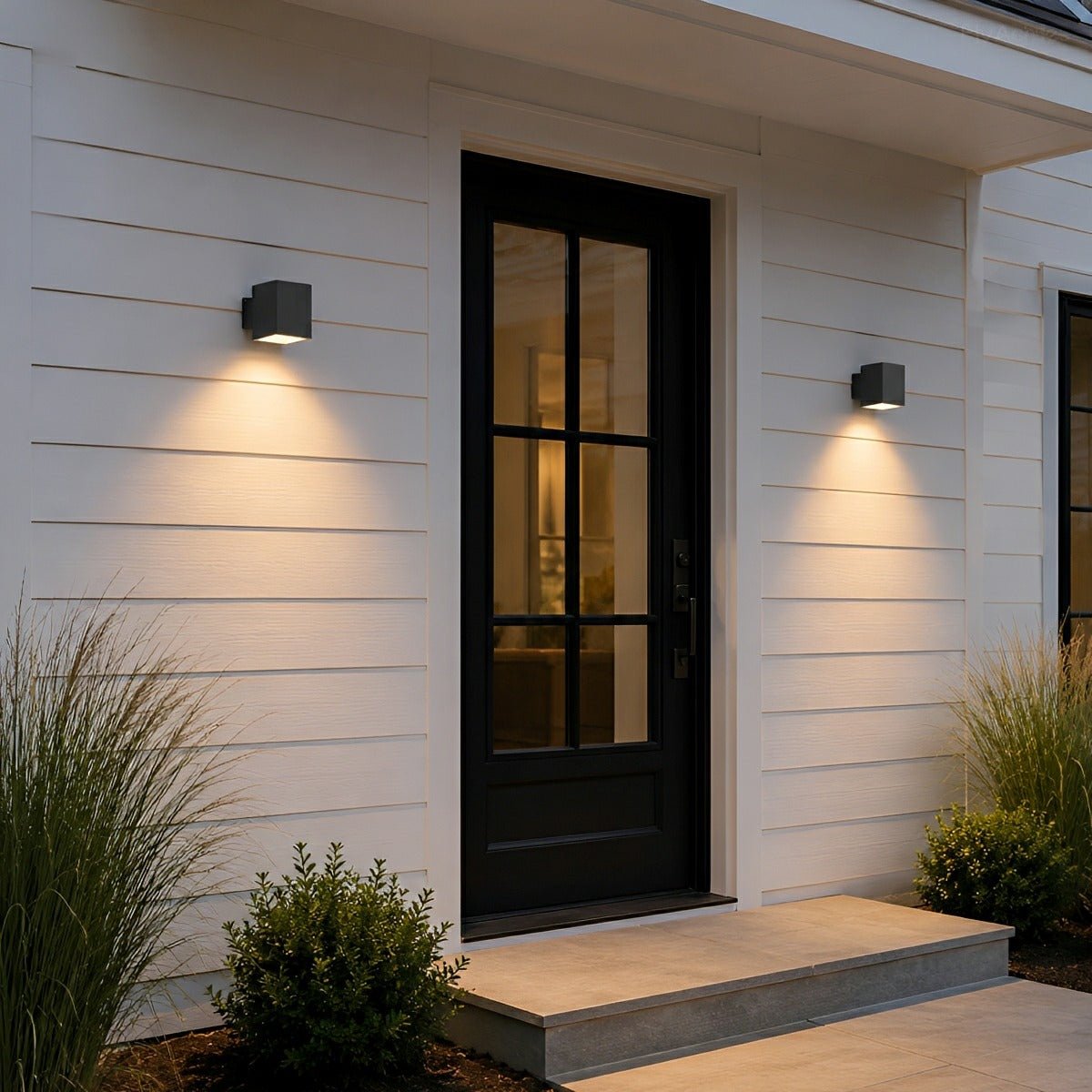 Modern Minimalist Outdoor LED Waterproof Exterior Wall Light for Courtyard Fence - Flare Shack
