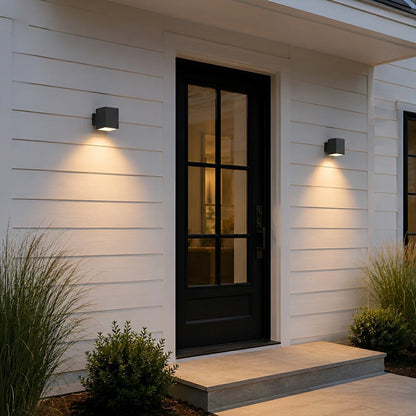 Modern Minimalist Outdoor LED Waterproof Exterior Wall Light for Courtyard Fence - Flare Shack