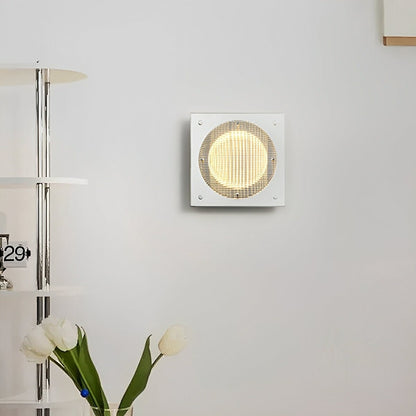 Modern Minimalist Oval LED Wall Sconce Stainless Steel Cage Wall Light - Flare Shack