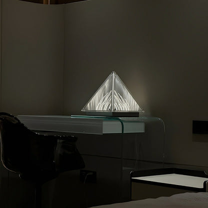 Modern Minimalist Pyramid Dimmable LED Table Lamp