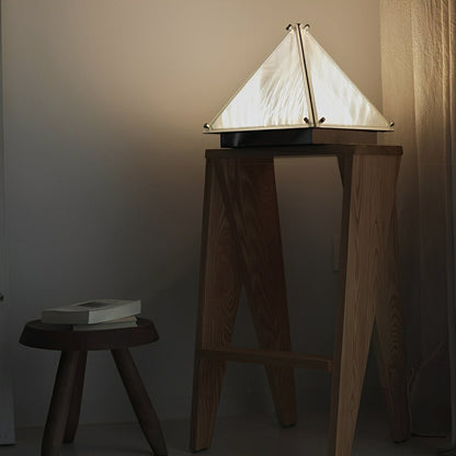 Modern Minimalist Pyramid Dimmable LED Table Lamp - Flare Shack