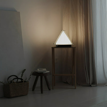 Modern Minimalist Pyramid Dimmable LED Table Lamp