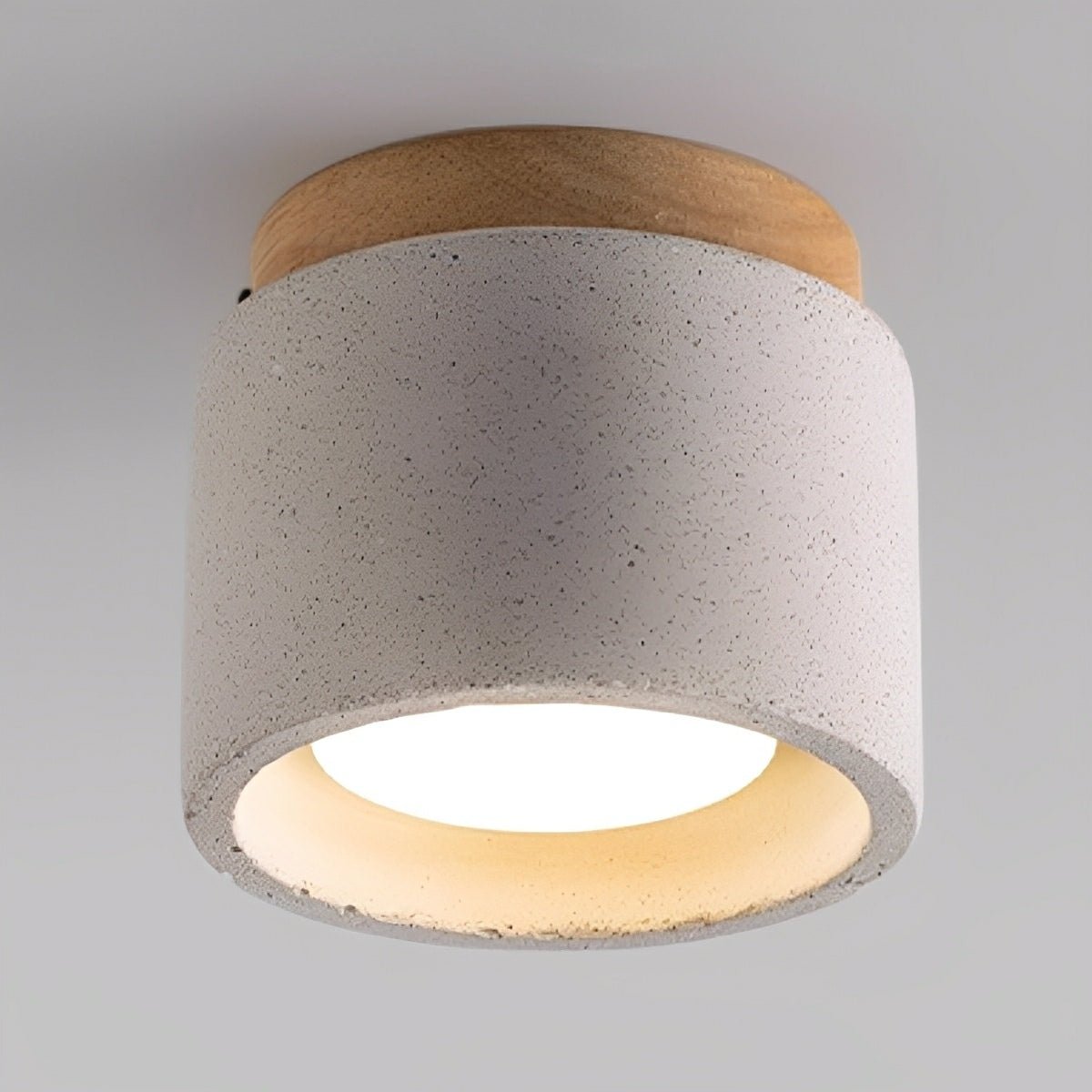 Modern Minimalist Round Concrete LED Ceiling Lights