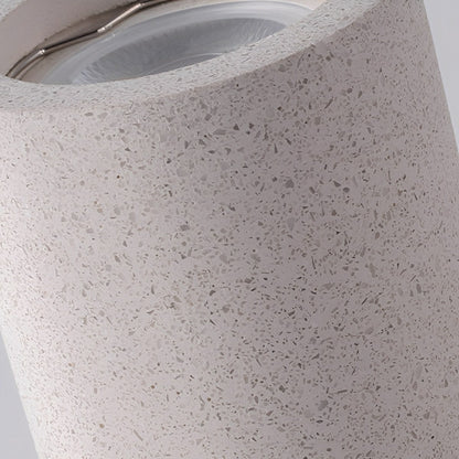 Modern Minimalist Round Concrete LED Ceiling Lights Mainless Lighting