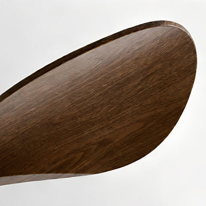 Modern Minimalist Sculptural DC Motor Reverse Ceiling Fan