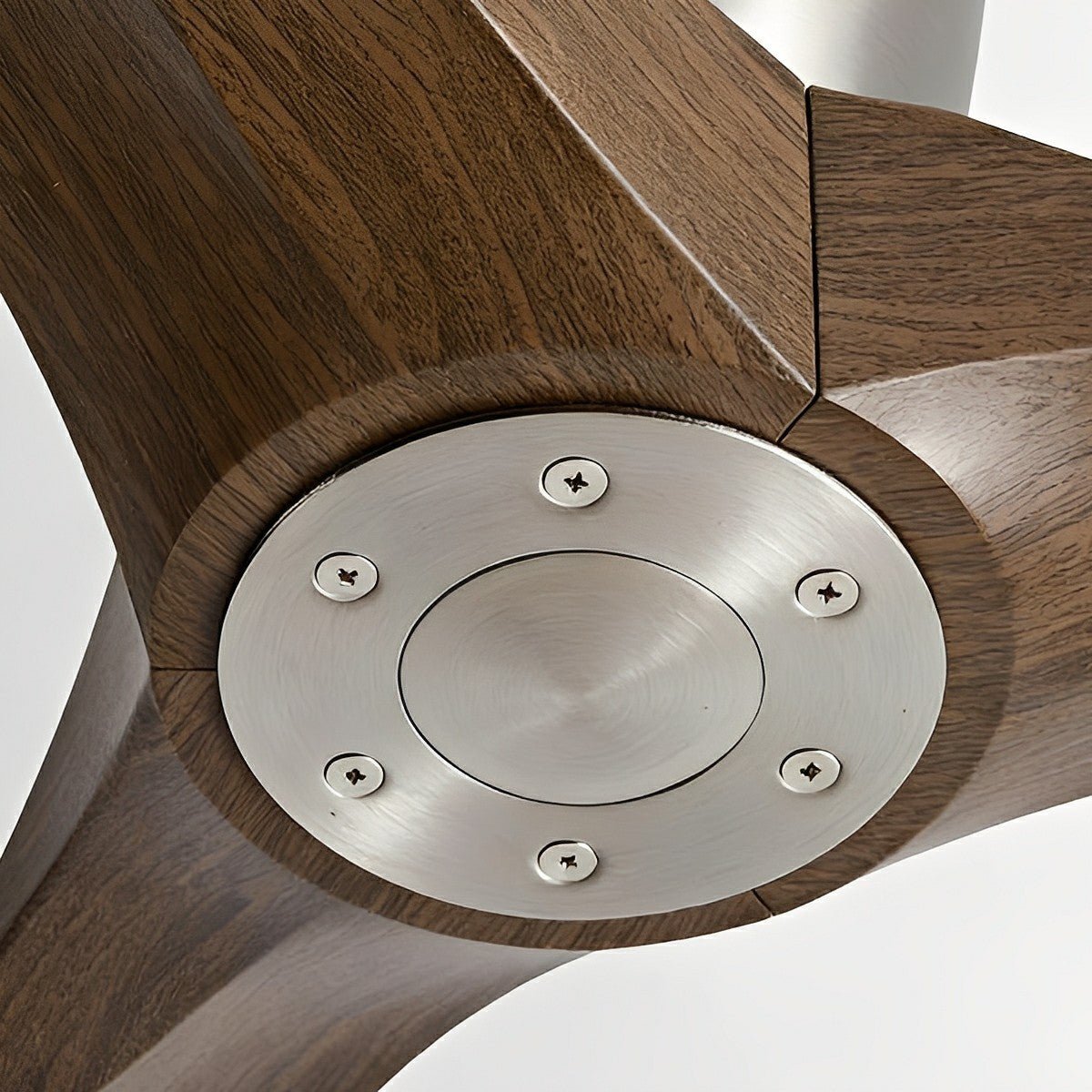 Modern Minimalist Sculptural DC Motor Reverse Ceiling Fan