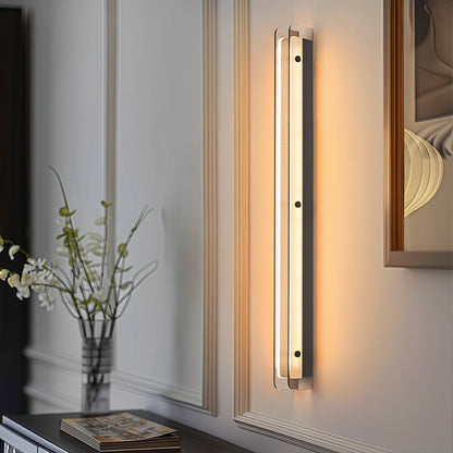 Modern Minimalist Slim Vertical LED Linear Wall Sconce - Flare Shack