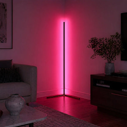 Modern Minimalist Smart LED Corner Floor Lamp Ambient Lightning