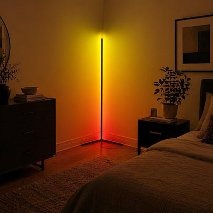 Modern Minimalist Smart LED Corner Floor Lamp Ambient Lightning