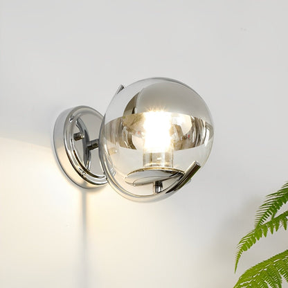 Modern Minimalist Space age Silver Wall Sconces Lights