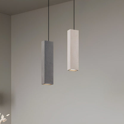 Modern Minimalist Square Concrete LED Pendant Lights