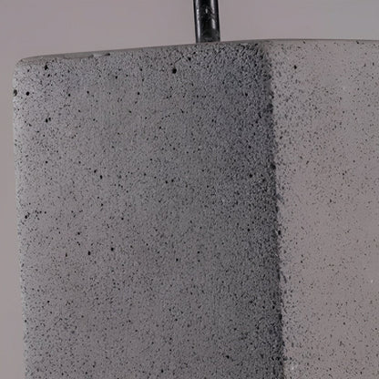 Modern Minimalist Square Concrete LED Pendant Lights