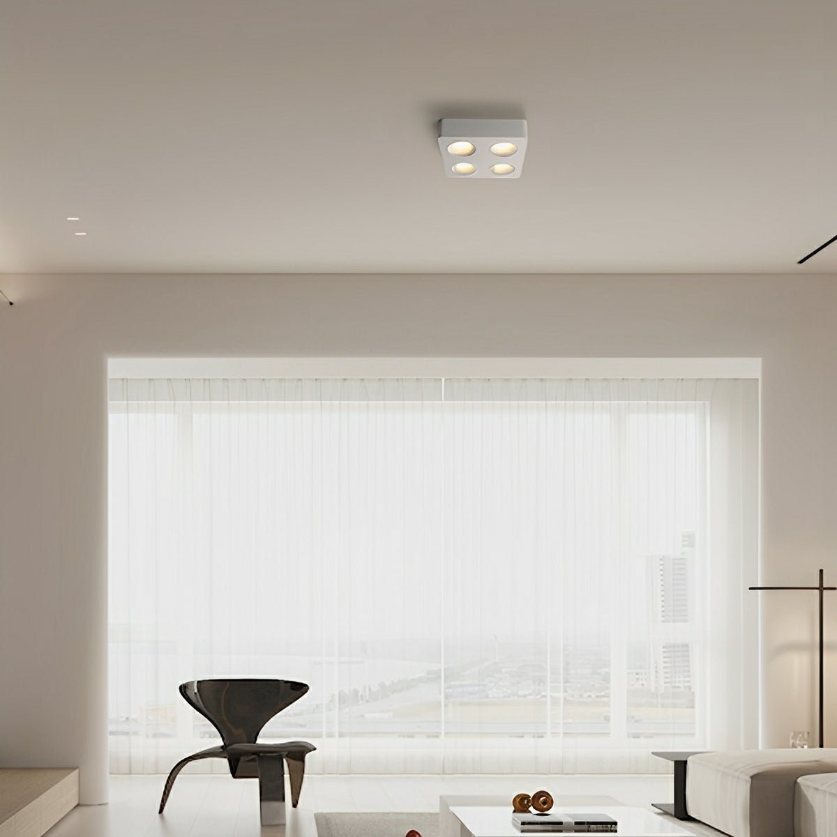 Modern Minimalist Square LED Indoor Ceiling Spot Light