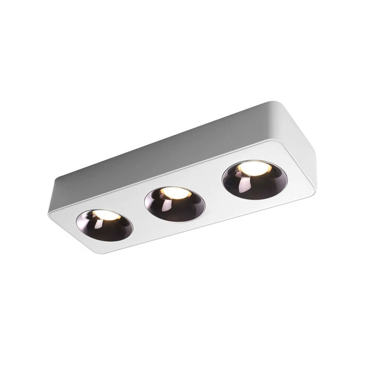 Modern Minimalist Square LED Indoor Ceiling Spot Light - Flare Shack