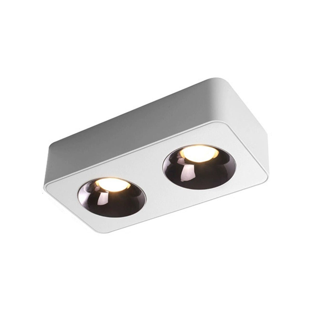 Modern Minimalist Square LED Indoor Ceiling Spot Light - Flare Shack