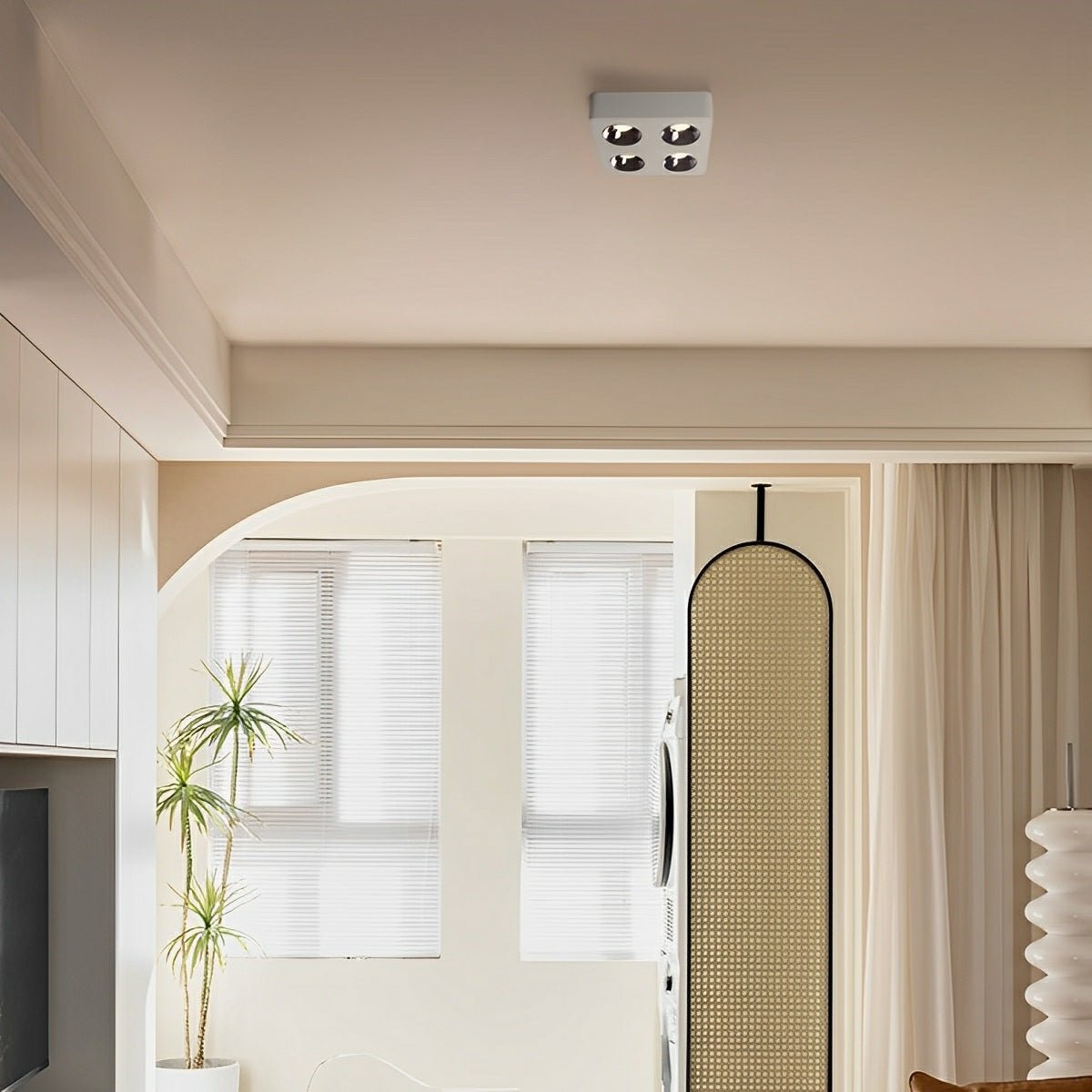 Modern Minimalist Square LED Indoor Ceiling Spot Light