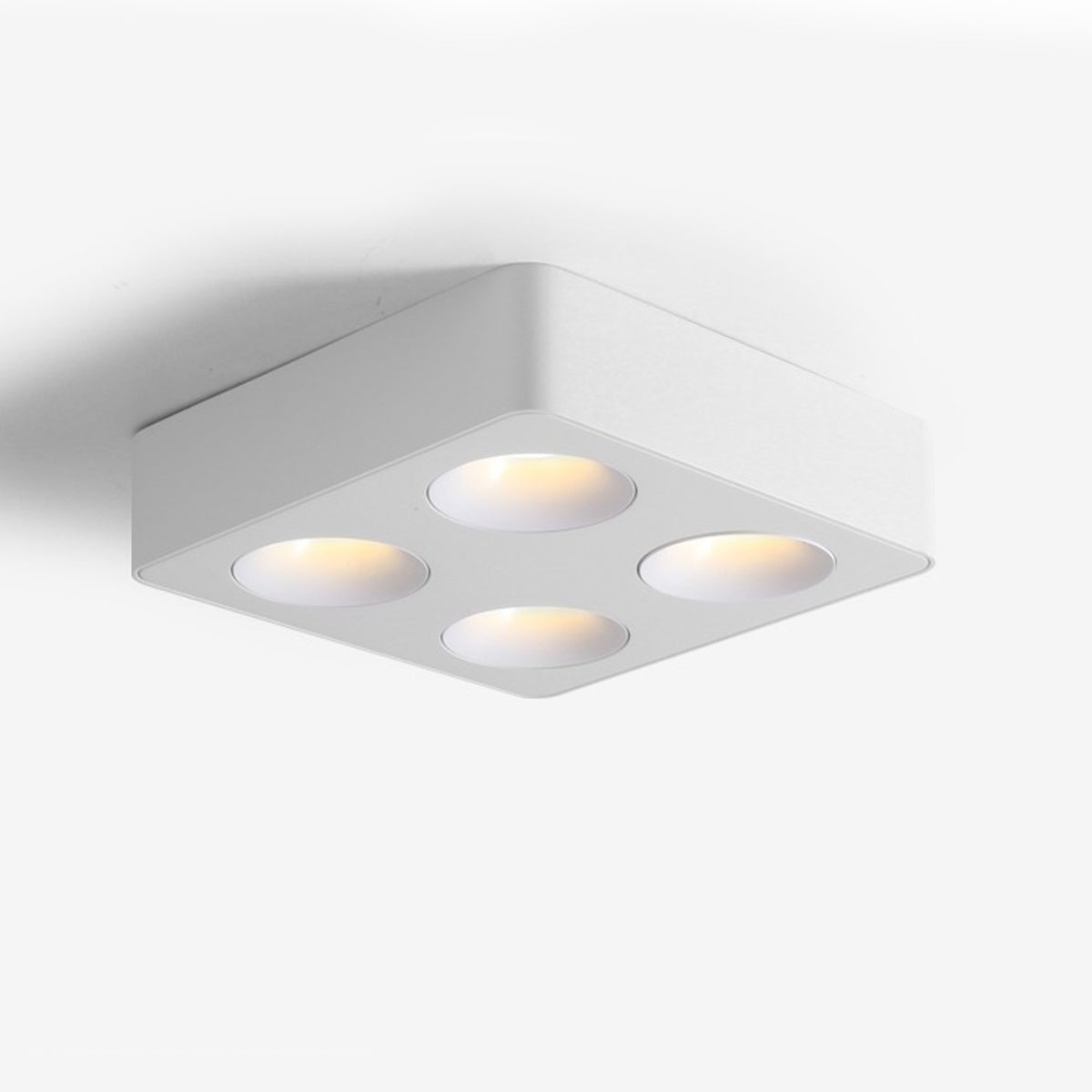 Modern Minimalist Square LED Indoor Ceiling Spot Light - Flare Shack
