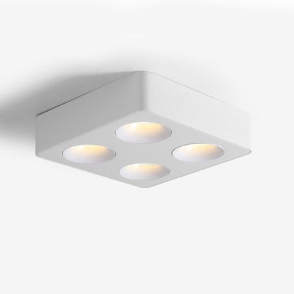 Modern Minimalist Square LED Indoor Ceiling Spot Light - Flare Shack