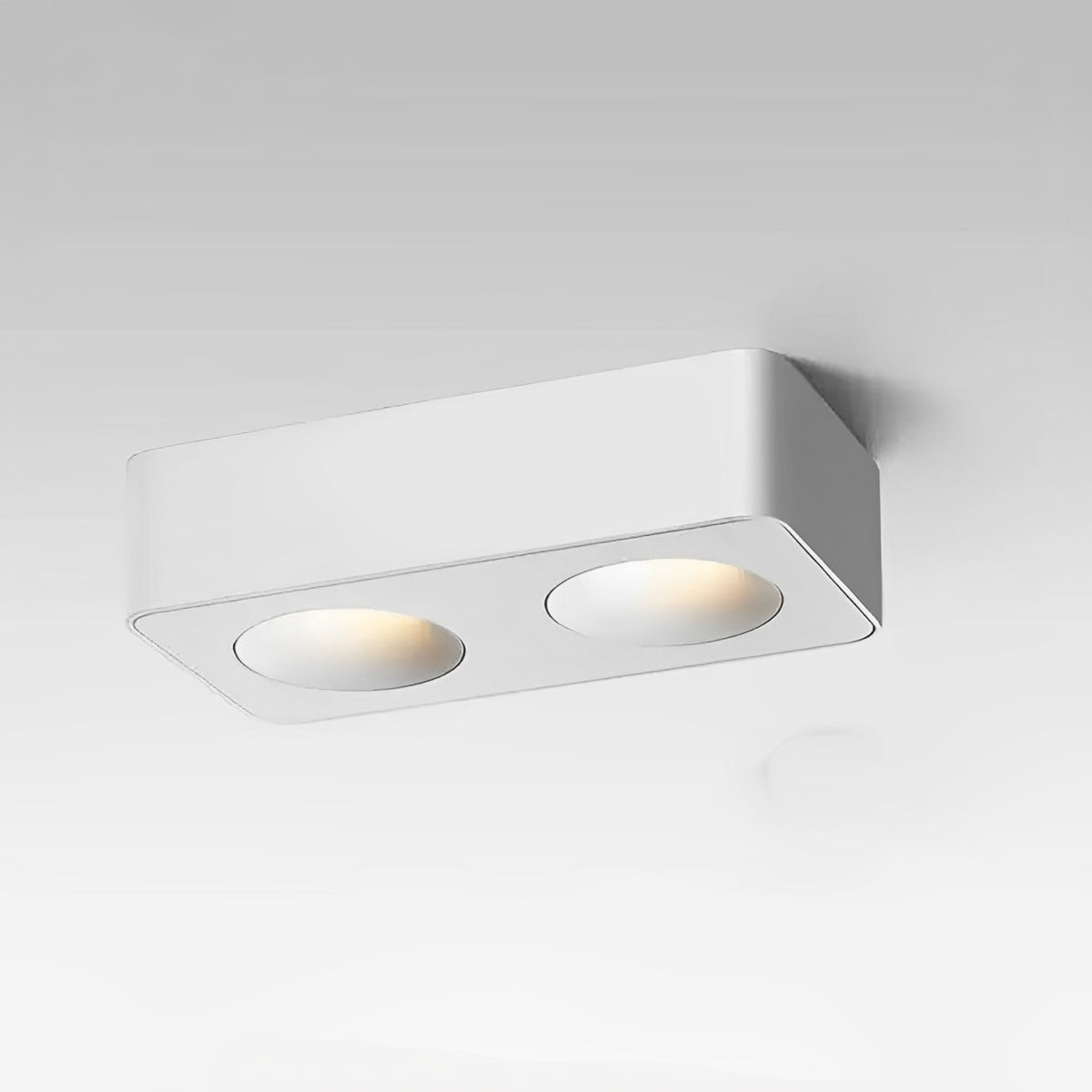 Modern Minimalist Square LED Indoor Ceiling Spot Light - Flare Shack