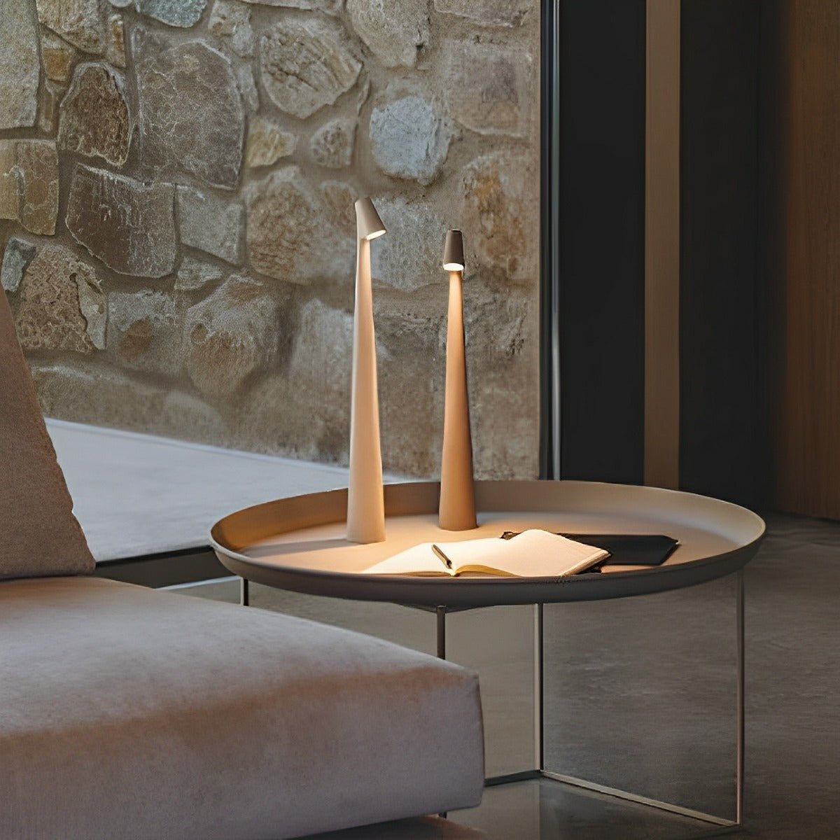 Modern Minimalist Tree LED Dimming Table Lamp